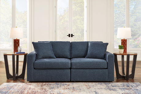 Modmax Sofa, Loveseat and Recliner in Ink from Ashley - Luna Furniture
