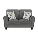 Lemond Dark Gray 2-Piece Living Room Set from Homelegance - Luna Furniture