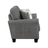 Lemond Dark Gray 2-Piece Living Room Set from Homelegance - Luna Furniture