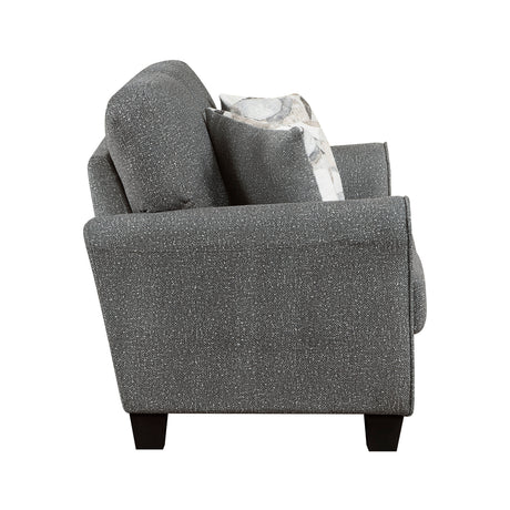 Lemond Dark Gray Sofa from Homelegance - Luna Furniture