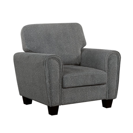Lemond Dark Gray Chair from Homelegance - Luna Furniture