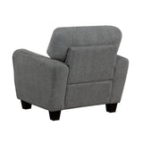 Lemond Dark Gray Chair from Homelegance - Luna Furniture