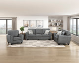 Lemond Dark Gray Chair from Homelegance - Luna Furniture