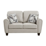 Lemond Gray Loveseat from Homelegance - Luna Furniture