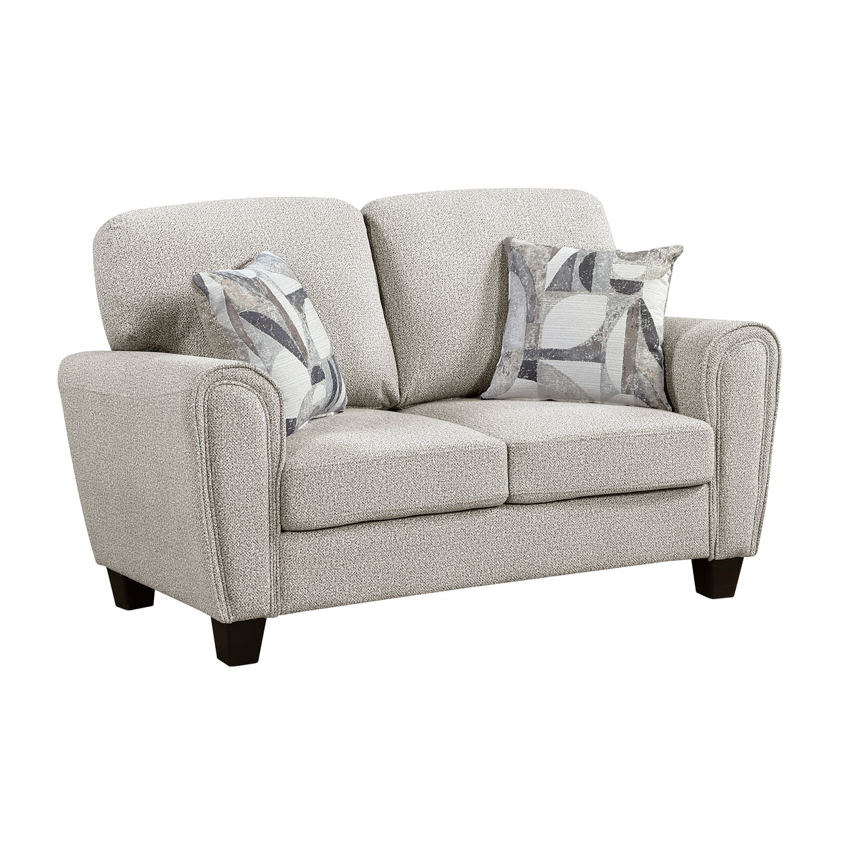 Lemond Gray Loveseat from Homelegance - Luna Furniture