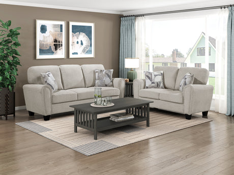 Lemond Gray Loveseat from Homelegance - Luna Furniture