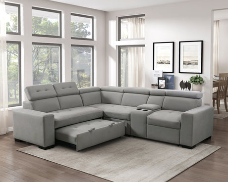 Lemond Gray Sofa from Homelegance - Luna Furniture