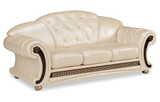 Apolo Pearl Italian Leather Sofa from ESF Furniture - Luna Furniture