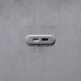 Grady Gray Convertible Sofa with Hidden Storage from Homelegance - Luna Furniture