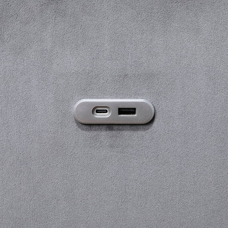 Grady Gray Convertible Sofa with Hidden Storage from Homelegance - Luna Furniture