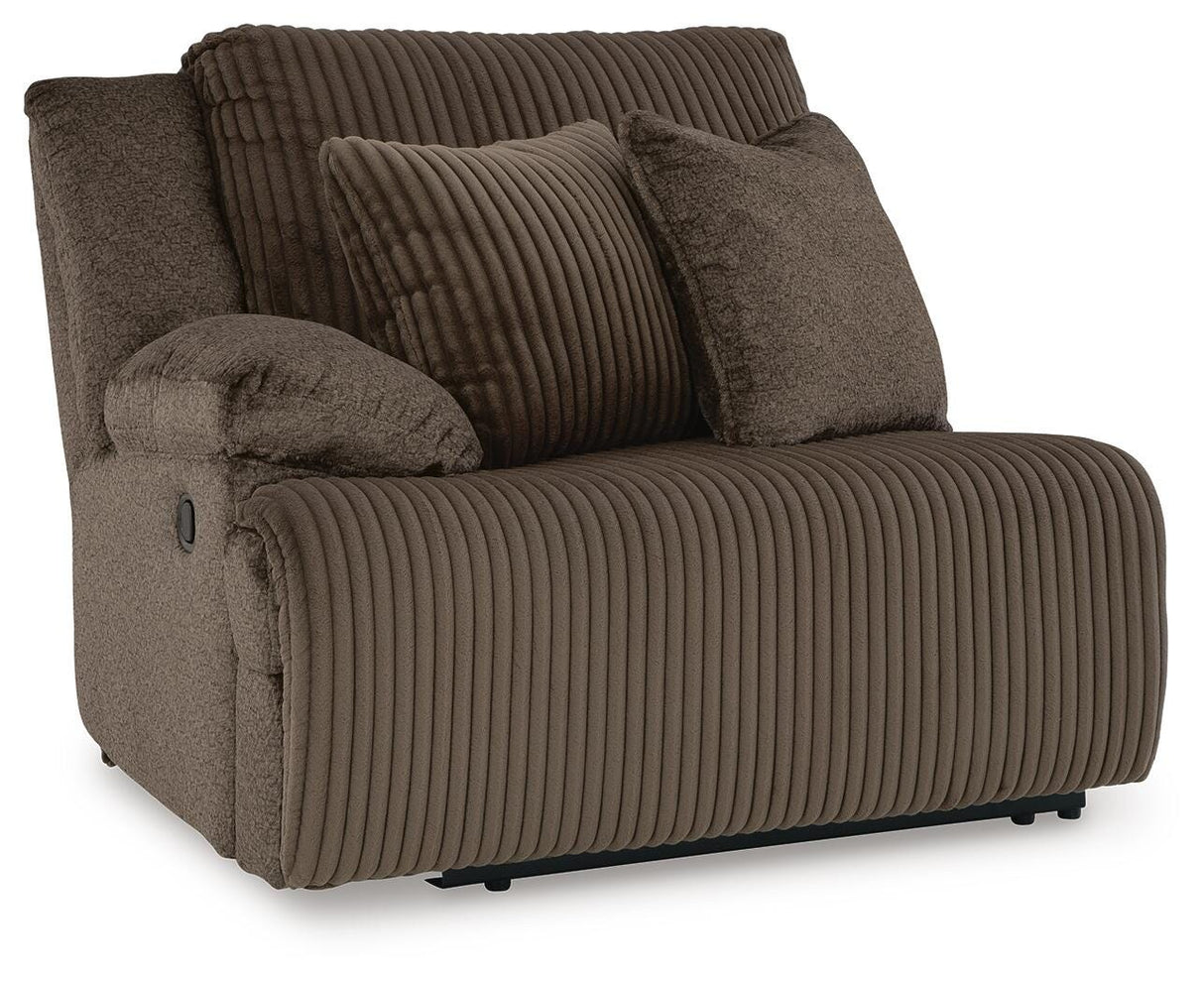 Top Tier Chocolate Reclining 3-Piece Sofa & 2-Piece Loveseat Set from Ashley Furniture - Luna Furniture