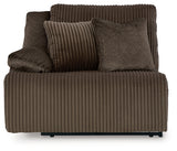 Top Tier Chocolate Sofa and Recliner from Ashley - Luna Furniture