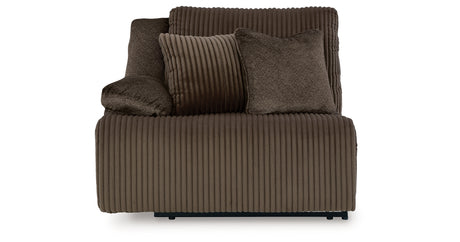 Top Tier Chocolate Left-Arm Facing Recliner from Ashley - Luna Furniture