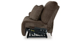 Top Tier Chocolate Reclining 3-Piece Sofa & 2-Piece Loveseat Set from Ashley Furniture - Luna Furniture