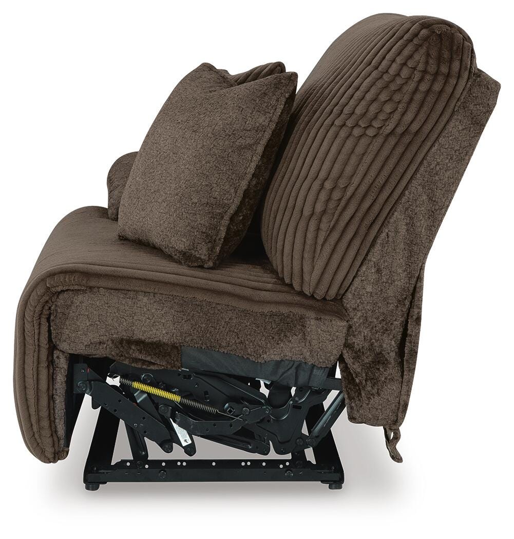 Top Tier Chocolate Sofa and Recliner from Ashley Furniture - Luna Furniture