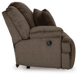 Top Tier Chocolate Reclining 3-Piece Sofa & 2-Piece Loveseat Set from Ashley Furniture - Luna Furniture