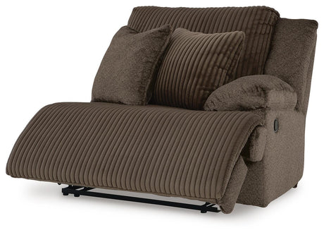 Top Tier Chocolate Reclining 3-Piece Sofa & 2-Piece Loveseat Set from Ashley - Luna Furniture
