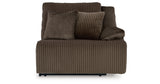 Top Tier Chocolate 3-Piece LAF Chaise Reclining Sectional from Ashley - Luna Furniture