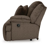 Top Tier Chocolate Reclining 3-Piece Sofa & 2-Piece Loveseat Set from Ashley Furniture - Luna Furniture