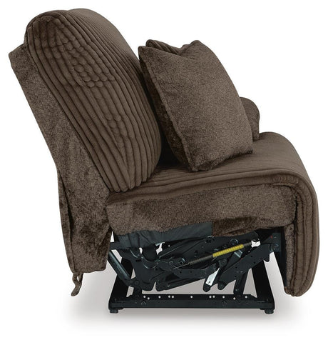 Top Tier Chocolate Reclining 3-Piece Sofa & 2-Piece Loveseat Set from Ashley - Luna Furniture