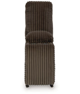 Top Tier Chocolate Console with Storage from Ashley - Luna Furniture