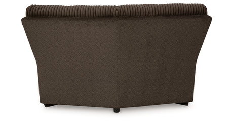 Top Tier Chocolate Wedge from Ashley - Luna Furniture
