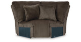 Top Tier Chocolate Wedge from Ashley - Luna Furniture