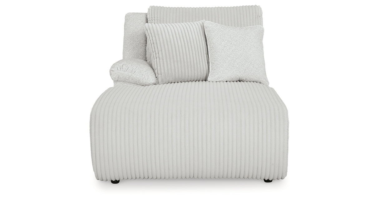 Top Tier Alloy 4-Piece LAF Chaise Reclining Sectional from Ashley - Luna Furniture
