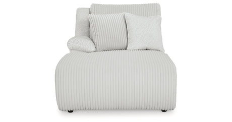 Top Tier Alloy 4-Piece LAF Chaise Reclining Sectional from Ashley - Luna Furniture