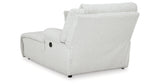 Top Tier Alloy Right-Arm Facing Press Back Chaise from Ashley - Luna Furniture