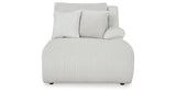 Top Tier Alloy Right-Arm Facing Press Back Chaise from Ashley - Luna Furniture
