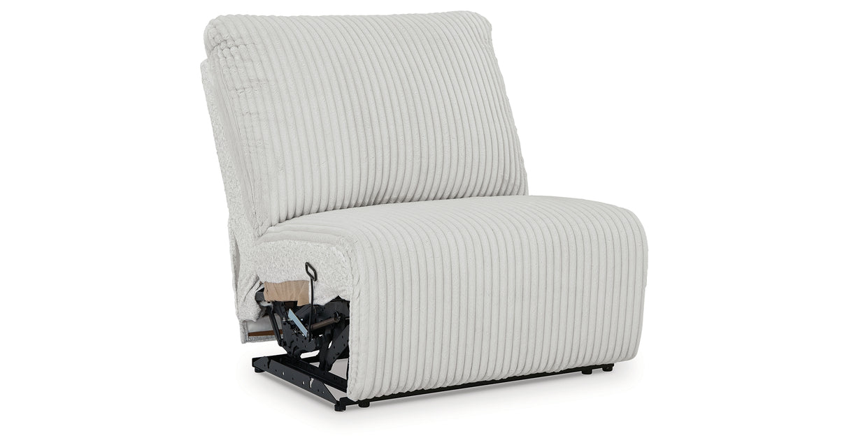 Top Tier Alloy 4-Piece LAF Chaise Reclining Sectional from Ashley - Luna Furniture