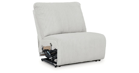 Top Tier Alloy 4-Piece LAF Chaise Reclining Sectional from Ashley - Luna Furniture