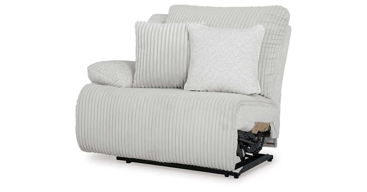 Top Tier Alloy Left-Arm Facing Recliner from Ashley - Luna Furniture