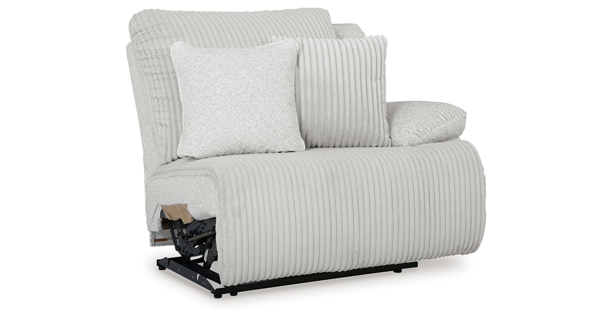 Top Tier Alloy Right-Arm Facing Recliner from Ashley - Luna Furniture
