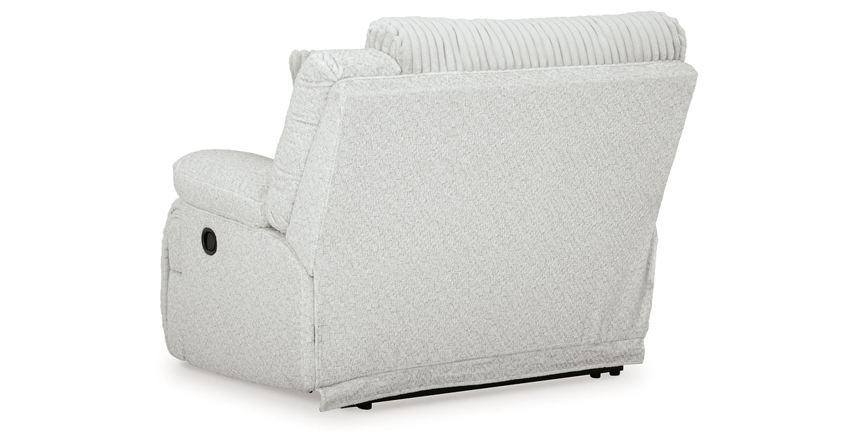 Top Tier Alloy 4-Piece LAF Chaise Reclining Sectional from Ashley - Luna Furniture