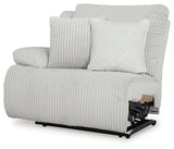 Top Tier Alloy Left-Arm Facing Power Recliner from Ashley - Luna Furniture