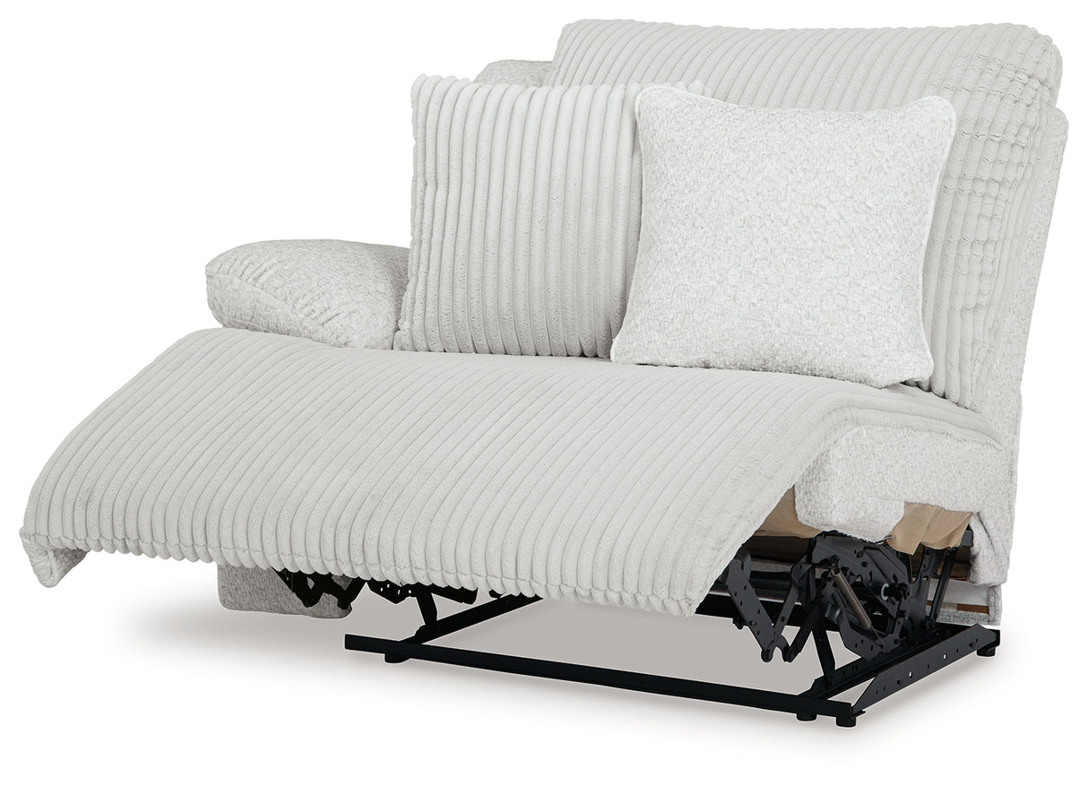 Top Tier Alloy Left-Arm Facing Power Recliner from Ashley - Luna Furniture