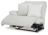 Top Tier Alloy Left-Arm Facing Power Recliner from Ashley - Luna Furniture