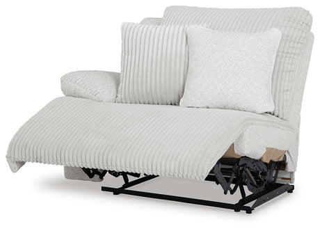 Top Tier Alloy Left-Arm Facing Power Recliner from Ashley - Luna Furniture