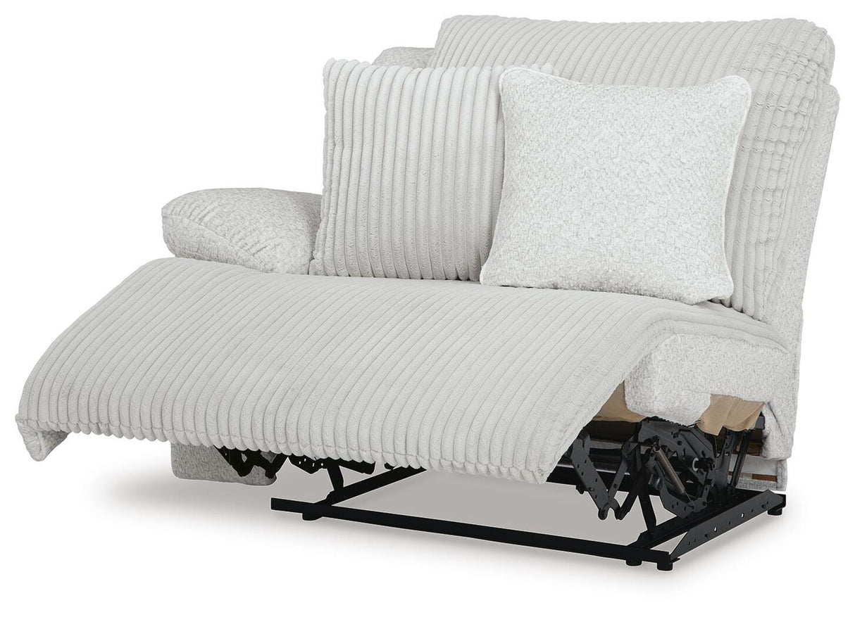 Top Tier Alloy Left-Arm Facing Power Recliner from Ashley - Luna Furniture