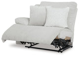 Top Tier Alloy Left-Arm Facing Power Recliner from Ashley - Luna Furniture
