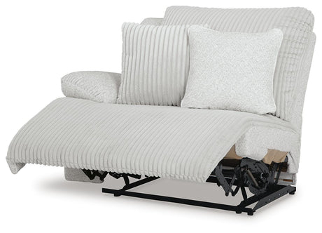 Top Tier Alloy Left-Arm Facing Power Recliner from Ashley - Luna Furniture