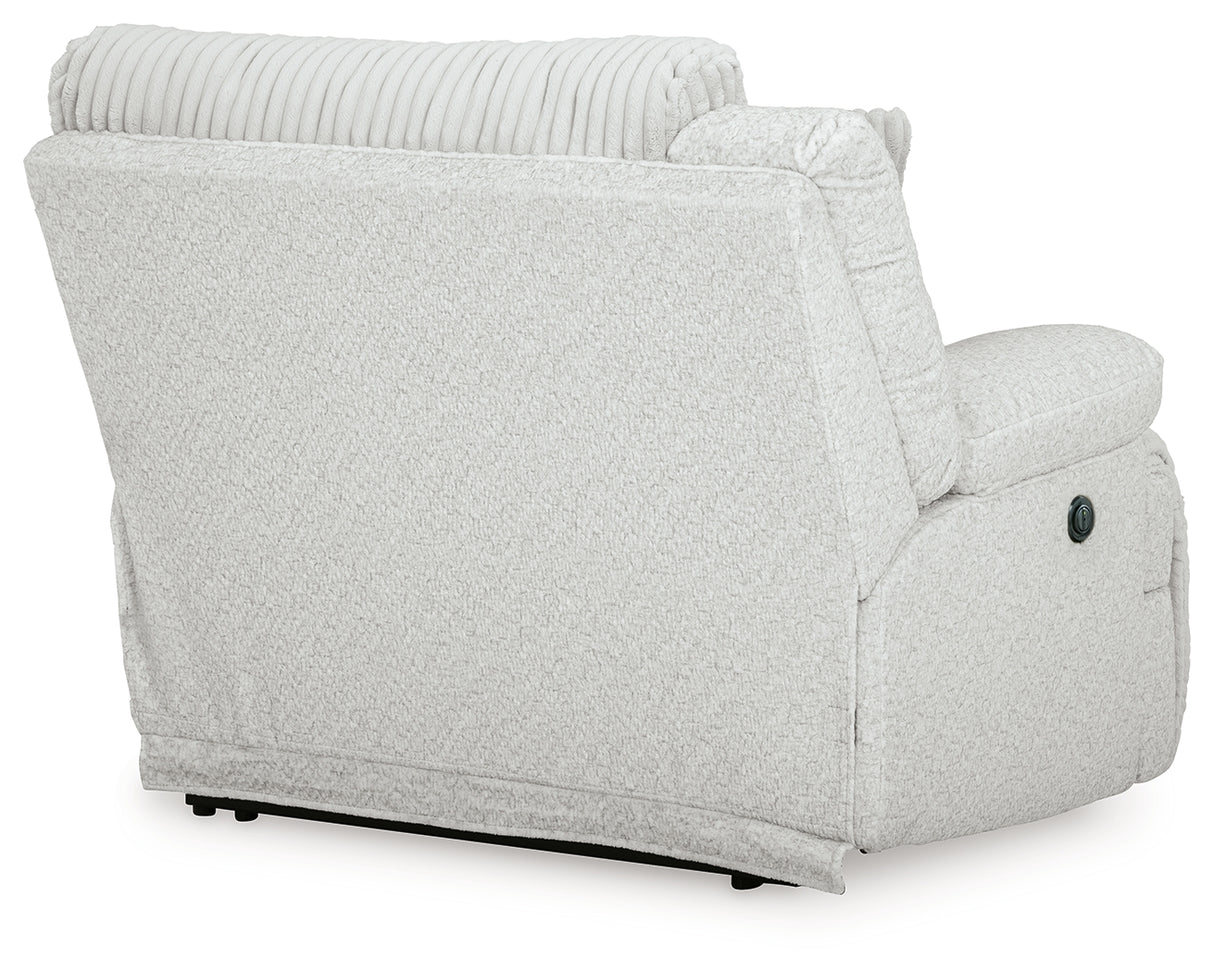 Top Tier Alloy Left-Arm Facing Power Recliner from Ashley - Luna Furniture