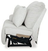 Top Tier Alloy Left-Arm Facing Power Recliner from Ashley - Luna Furniture