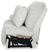 Top Tier Alloy Left-Arm Facing Power Recliner from Ashley - Luna Furniture