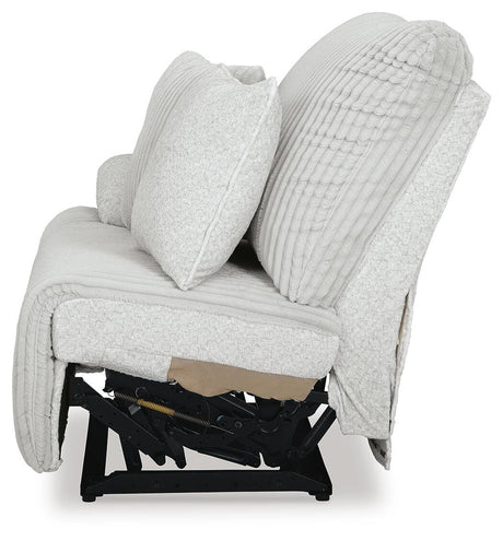 Top Tier Alloy Left-Arm Facing Power Recliner from Ashley - Luna Furniture