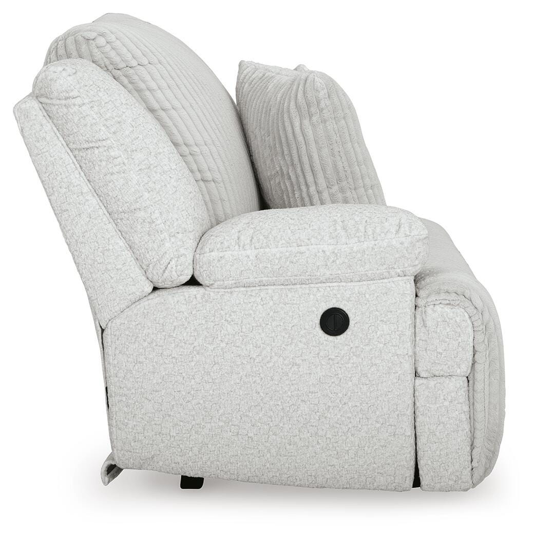 Top Tier Alloy Left-Arm Facing Power Recliner from Ashley - Luna Furniture