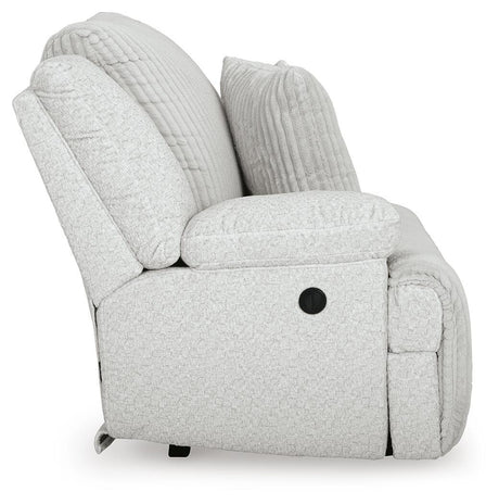 Top Tier Alloy Left-Arm Facing Power Recliner from Ashley - Luna Furniture