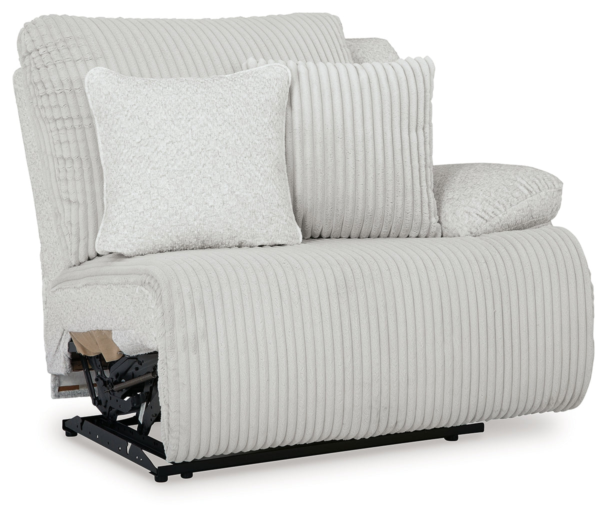 Top Tier Alloy Right-Arm Facing Power Recliner from Ashley - Luna Furniture